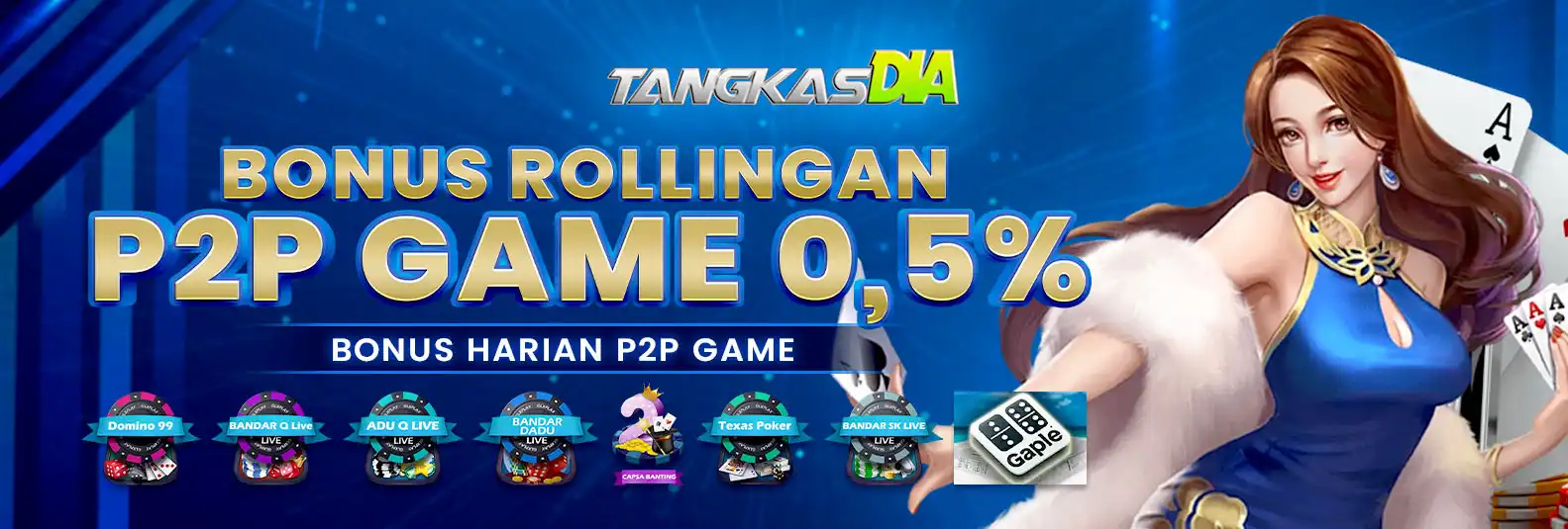 BONUS ROLLINGAN P2PGAME